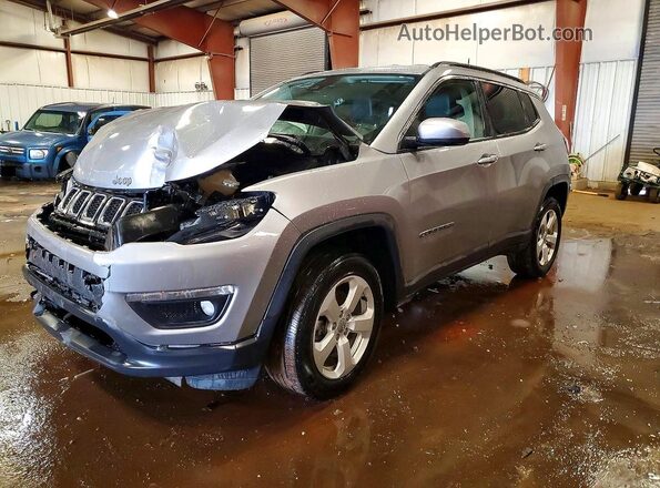 3C4NJDBB5JT454662 2018 JEEP COMPASS Серебряный Передняя левая четверть