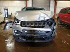 2018 Jeep Compass Latitude Серебряный vin: 3C4NJDBB5JT454662