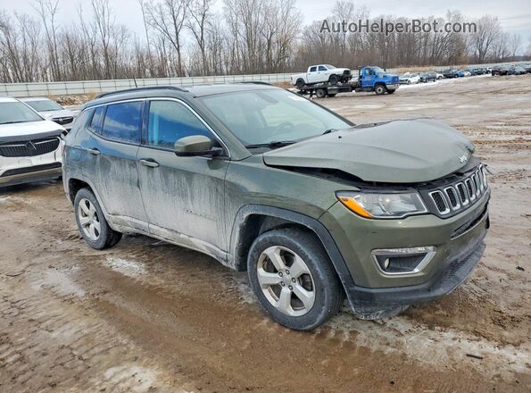 3C4NJDBB5JT467685 2018 JEEP COMPASS Зеленый Передняя правая четверть