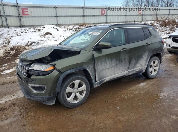 3C4NJDBB5JT467685 2018 JEEP COMPASS Зеленый Передняя левая четверть