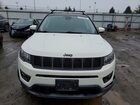 2019 Jeep Compass Latitude White vin: 3C4NJDBB5KT734129