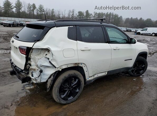3C4NJDBB5KT734129 2019 JEEP COMPASS White Հետևի աջ