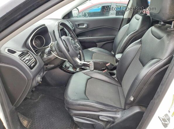 3C4NJDBB5KT734129 2019 JEEP COMPASS White Սալոնի դիմացի տեսք
