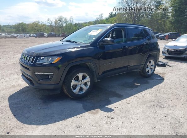 3C4NJDBB5KT737127 2019 JEEP COMPASS Черный Передняя левая четверть