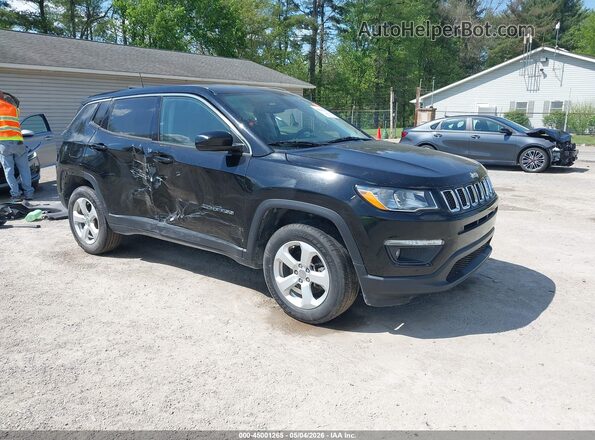 3C4NJDBB5KT737127 2019 JEEP COMPASS Черный Передняя правая четверть