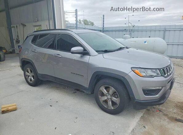 3C4NJDBB5KT756812 2019 JEEP COMPASS Gray Delantero derecho