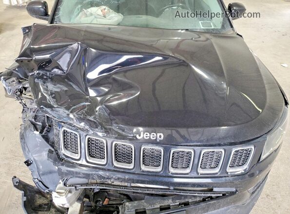 3C4NJDBB5MT547511 2021 JEEP COMPASS Black Vista del compartimento del motor