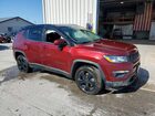 2021 Jeep Compass Latitude Maroon vin: 3C4NJDBB5MT586020