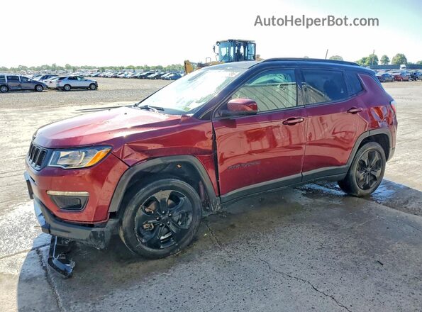3C4NJDBB5MT586020 2021 JEEP COMPASS Maroon Przód lewy