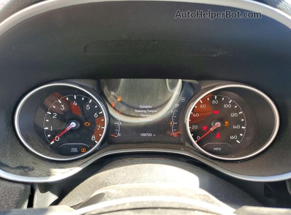 3C4NJDBB5MT586020 2021 JEEP COMPASS Maroon Widok zestawu wskaźników