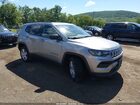 2022 Jeep Compass Latitude 4x4 Silver vin: 3C4NJDBB5NT230510