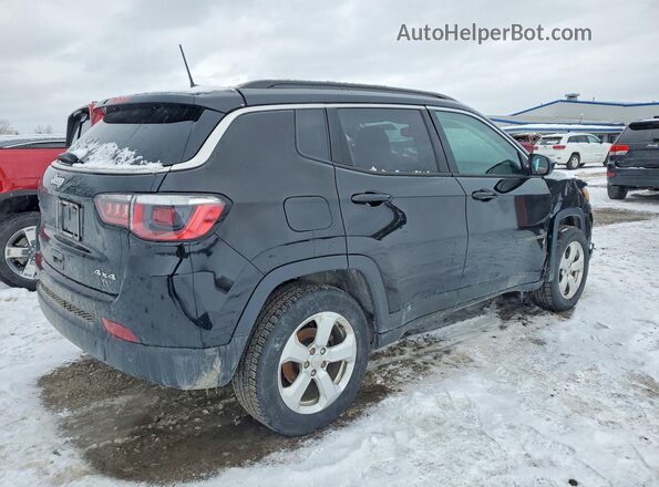 3C4NJDBB6JT100181 2018 JEEP COMPASS Black Trasero derecho