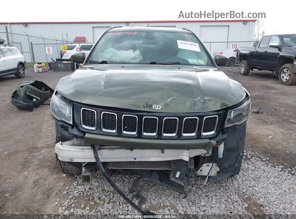 3C4NJDBB6JT108037 2018 JEEP COMPASS Зеленый Вид щитка приборов