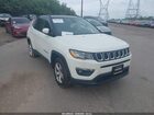 2018 Jeep Compass Latitude 4x4 White vin: 3C4NJDBB6JT270704