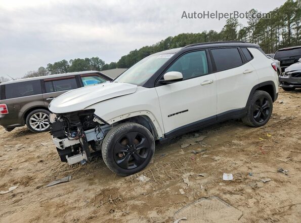 3C4NJDBB6JT325250 2018 JEEP COMPASS Белый Передняя левая четверть