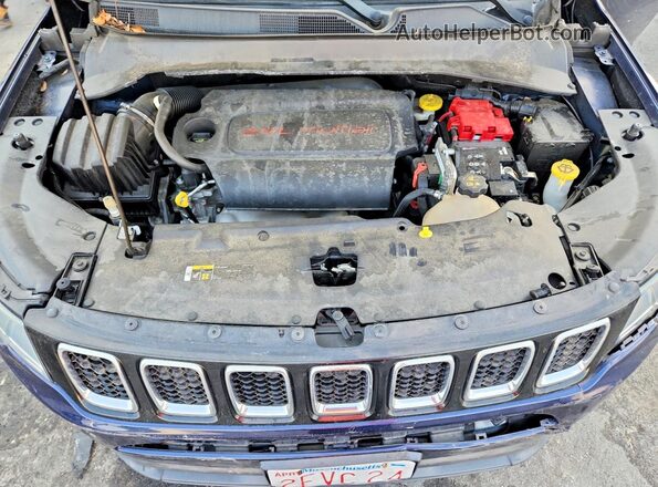 3C4NJDBB6LT217570 2020 JEEP COMPASS Синий Вид подкапотного пространства