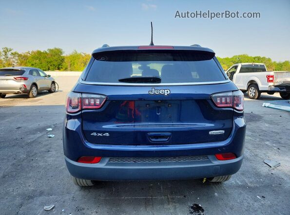 3C4NJDBB6LT217570 2020 JEEP COMPASS Синий Вид сзади
