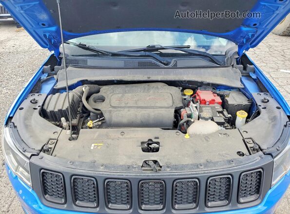 3C4NJDBB6MT506191 2021 JEEP COMPASS Синий Вид подкапотного пространства
