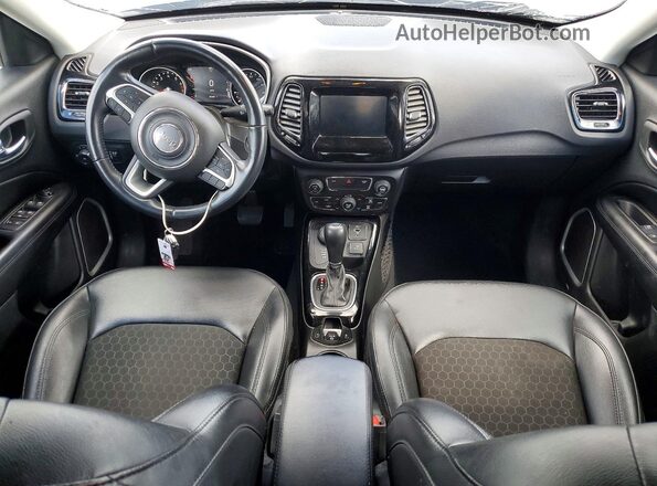 3C4NJDBB6MT506191 2021 JEEP COMPASS Синий Вид панели приборов