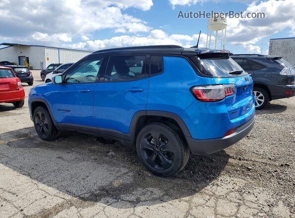 3C4NJDBB6MT506191 2021 JEEP COMPASS Синий Задняя левая четверть