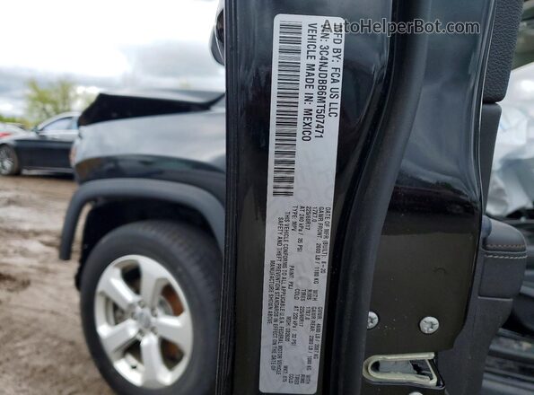 3C4NJDBB6MT507471 2021 JEEP COMPASS Черный Вид наклейки с VIN-кодом
