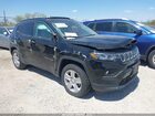 2022 Jeep Compass Latitude 4x4 Black vin: 3C4NJDBB6NT216387