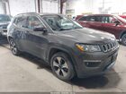 2017 Jeep New Compass Latitude 4x4 Gray vin: 3C4NJDBB7HT681796