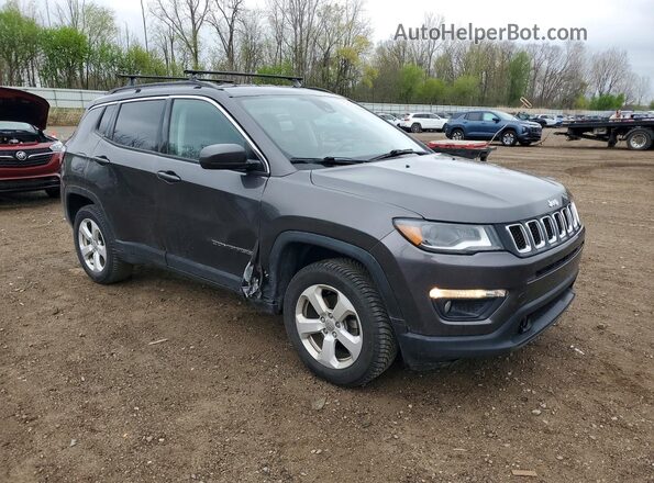 3C4NJDBB7JT392455 2018 JEEP COMPASS Черный Передняя правая четверть
