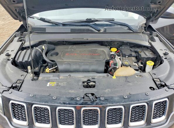3C4NJDBB7JT392455 2018 JEEP COMPASS Черный Вид подкапотного пространства