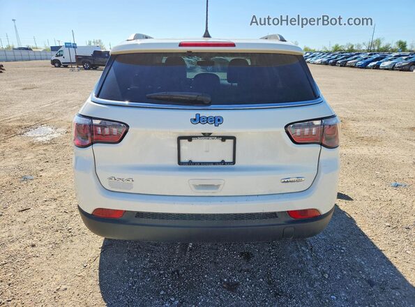 3C4NJDBB7JT485606 2018 JEEP COMPASS Белый Вид сзади