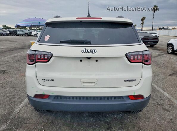 3C4NJDBB7KT597629 2019 JEEP COMPASS Белый Вид сзади