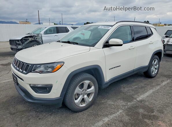 3C4NJDBB7KT597629 2019 JEEP COMPASS Белый Передняя левая четверть