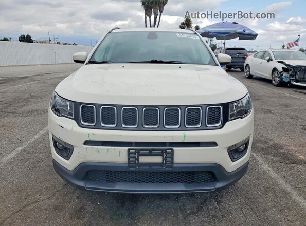 3C4NJDBB7KT597629 2019 JEEP COMPASS Белый Вид спереди