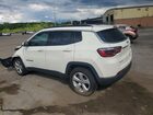 2019 Jeep Compass Latitude White vin: 3C4NJDBB7KT656114
