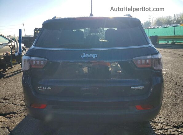 3C4NJDBB7MT601519 2021 JEEP COMPASS Blue Widok z tyłu