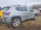 2017 Jeep Compass Latitude Silver vin: 3C4NJDBB8HT660908