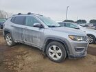 2017 Jeep Compass Latitude Silver vin: 3C4NJDBB8HT660908