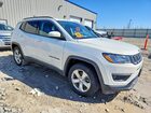 2018 Jeep Compass Latitude White vin: 3C4NJDBB8JT291070