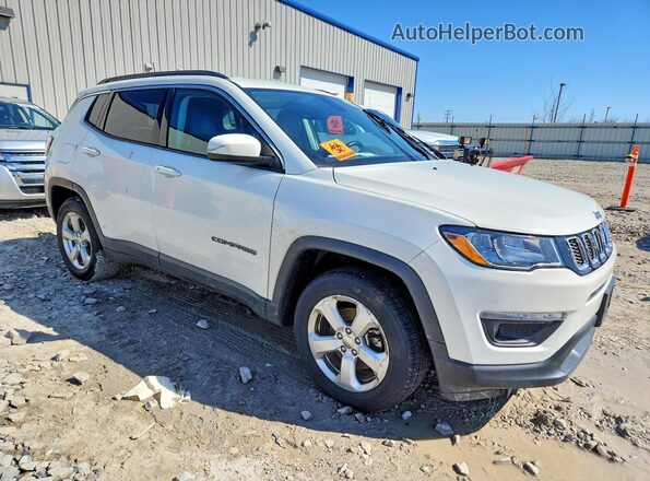 3C4NJDBB8JT291070 2018 JEEP COMPASS White Передня права чверть