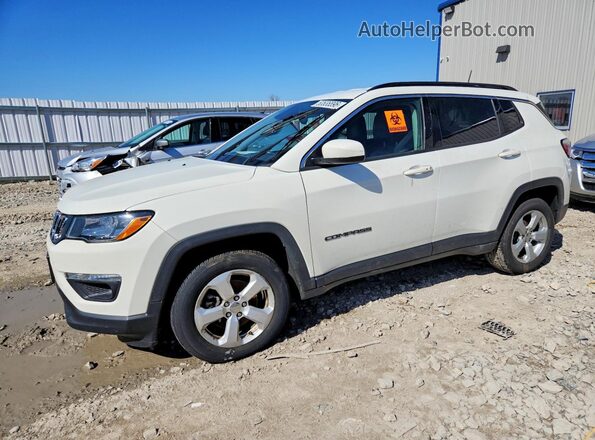 3C4NJDBB8JT291070 2018 JEEP COMPASS White Передня ліва чверть