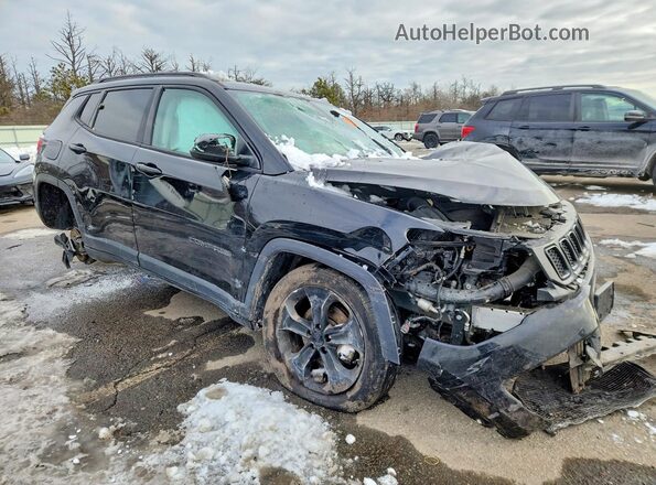 3C4NJDBB8KT648636 2019 JEEP COMPASS Black Przód prawy