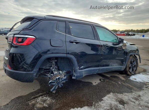 3C4NJDBB8KT648636 2019 JEEP COMPASS Black Tył prawy