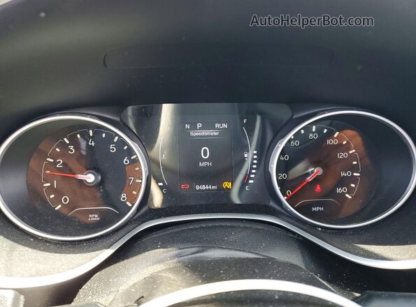 3C4NJDBB8LT155167 2020 JEEP COMPASS Серый Вид щитка приборов