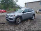2022 Jeep Compass Latitude 4x4 Gray vin: 3C4NJDBB8NT230985