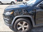 2017 Jeep New Compass Latitude 4x4 Black vin: 3C4NJDBB9HT680147