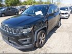 2017 Jeep New Compass Latitude 4x4 Black vin: 3C4NJDBB9HT680147