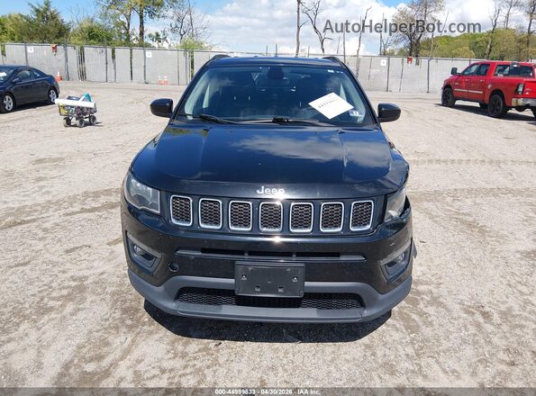 3C4NJDBB9HT680147 2017 JEEP NEW COMPASS Black Instrument cluster view