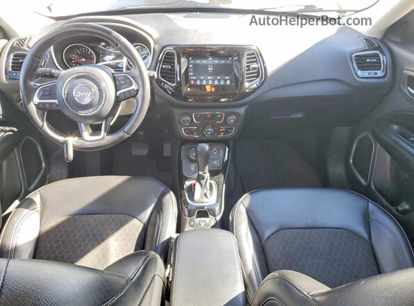 3C4NJDBB9LT116510 2020 JEEP COMPASS White Вид панелі приладів