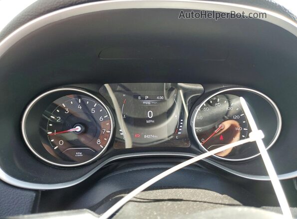 3C4NJDBB9LT116510 2020 JEEP COMPASS White Вид щитка приладів