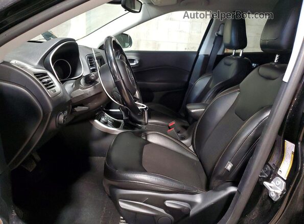 3C4NJDBB9LT229289 2020 JEEP COMPASS Black Widok wnętrza z przodu